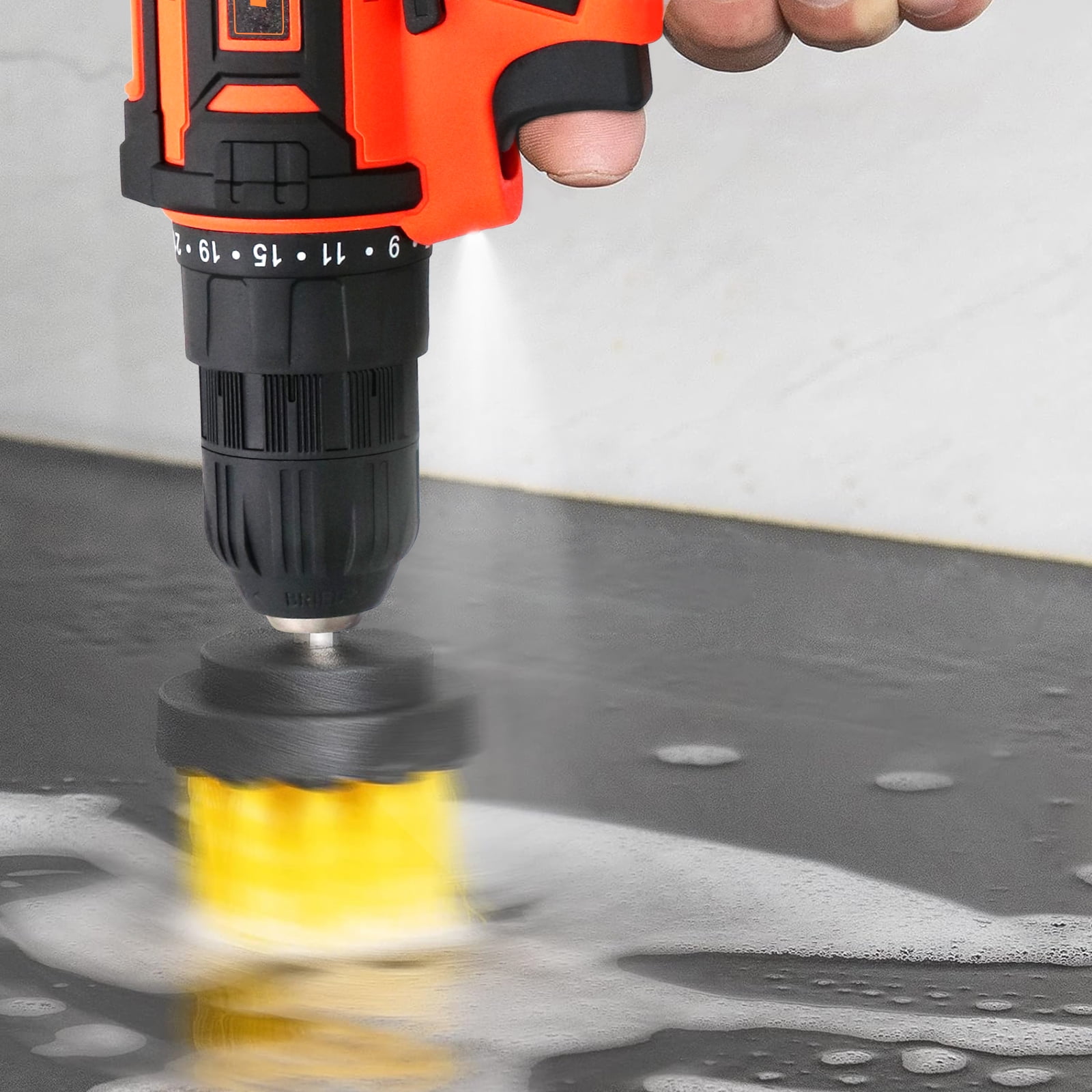 20v Drill Driver Set,Cordless Drill with Battery and Charger,LED Tools Kit,25+1 Torque Setting and 43pcs Bits