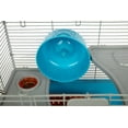 thumbnail image 4 of Two-Level Hamster Cage with Tubes, Hamster Wheel, Bowl and Bottle, 4 of 12