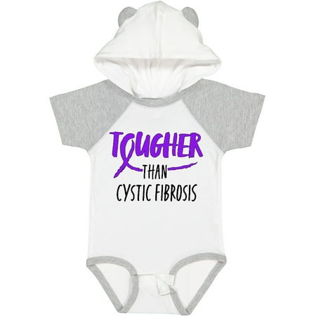 

Inktastic Tougher Than Cystic Fibrosis Gift Baby Boy or Baby Girl Bodysuit