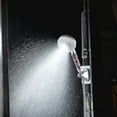 thumbnail image 2 of Ruiboury 5 Levels Water Outlet Adjustment Shower Head For Enhanced Shower Experience Silver White With water pipe, 2 of 6