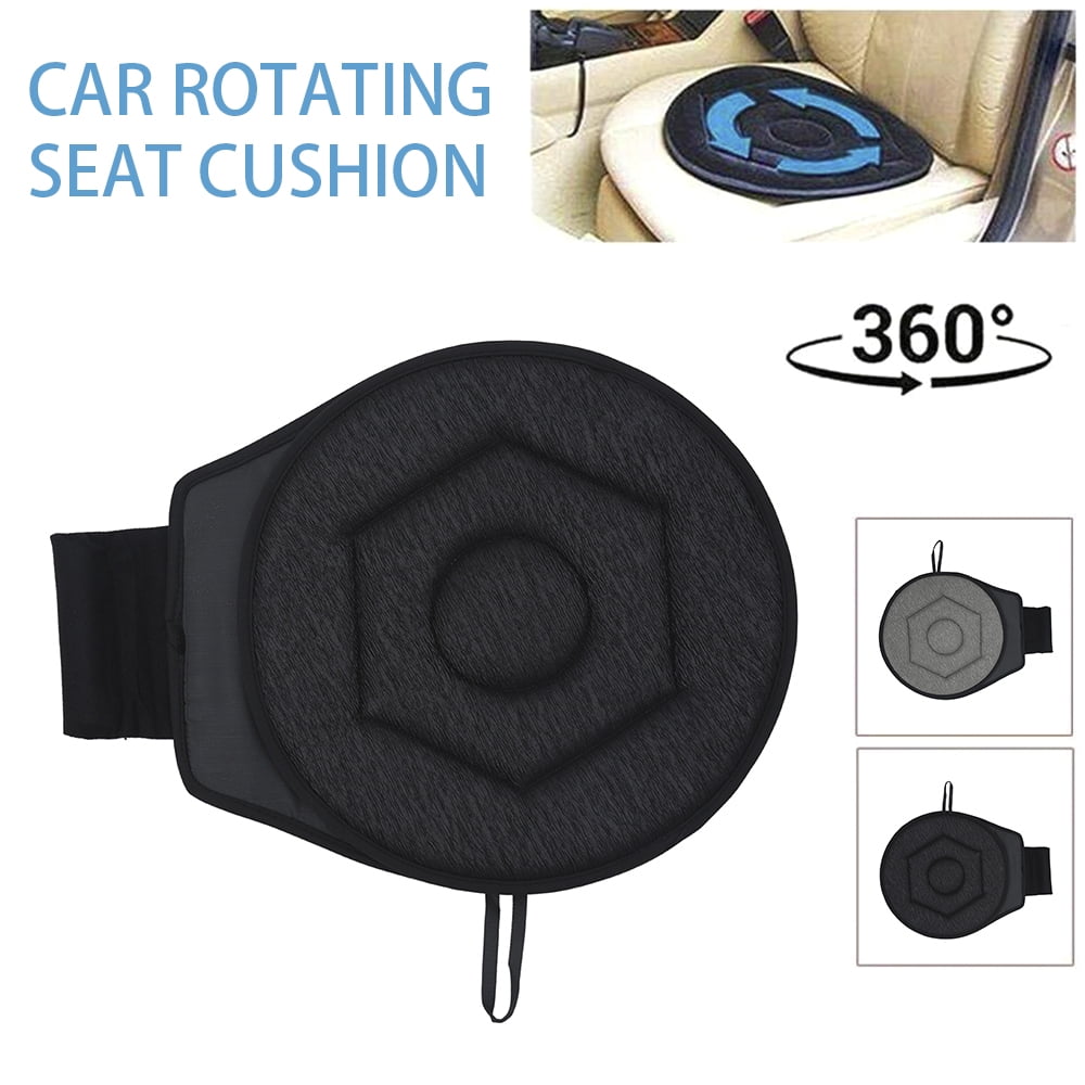 Willstar 42cm Car Seat Cushion 16.5inch 360° Rotating Portable Auto