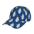 thumbnail image 1 of Fotbe Beautiful King Penguin Pattern Gorro Clásico de Béisbol, Gorra Ajustable con Broche Snapback, Gorro de Exterior de Algodón Suave, 1 of 6