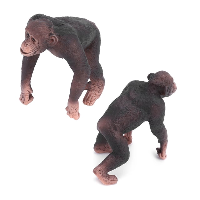 LAFGUR Gorilla Model,Desktop Gorilla Model,Animals Figures Gorilla Wild Animal Model Educational Children Toy Desktop Decoration