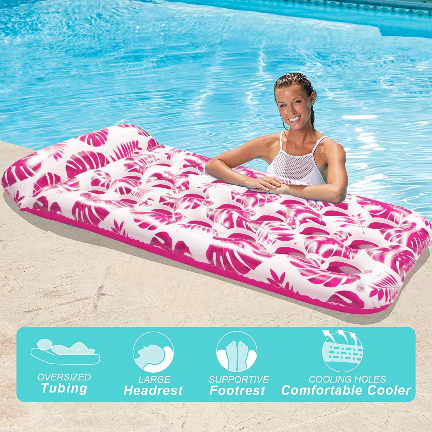 Aqua pool lounge costco sale