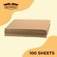 thumbnail image 6 of The Boxery Corrugated Cardboard Insert Pads/Filler Sheets, 100 Count, 10 7/8''x16 7/8”, Brown, 1/8” thick, 6 of 6