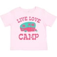 thumbnail image 3 of Inktastic Live Love Camp Rv Girls Toddler T-Shirt, 3 of 5