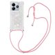 thumbnail image 1 of Funda FOXDOCK para Xiaomi Redmi Note 14 4G con Cuerda Ajustable, Brillo Líquido, Protección Antigolpes y Lente – Ideal para Regalo, 1 of 6