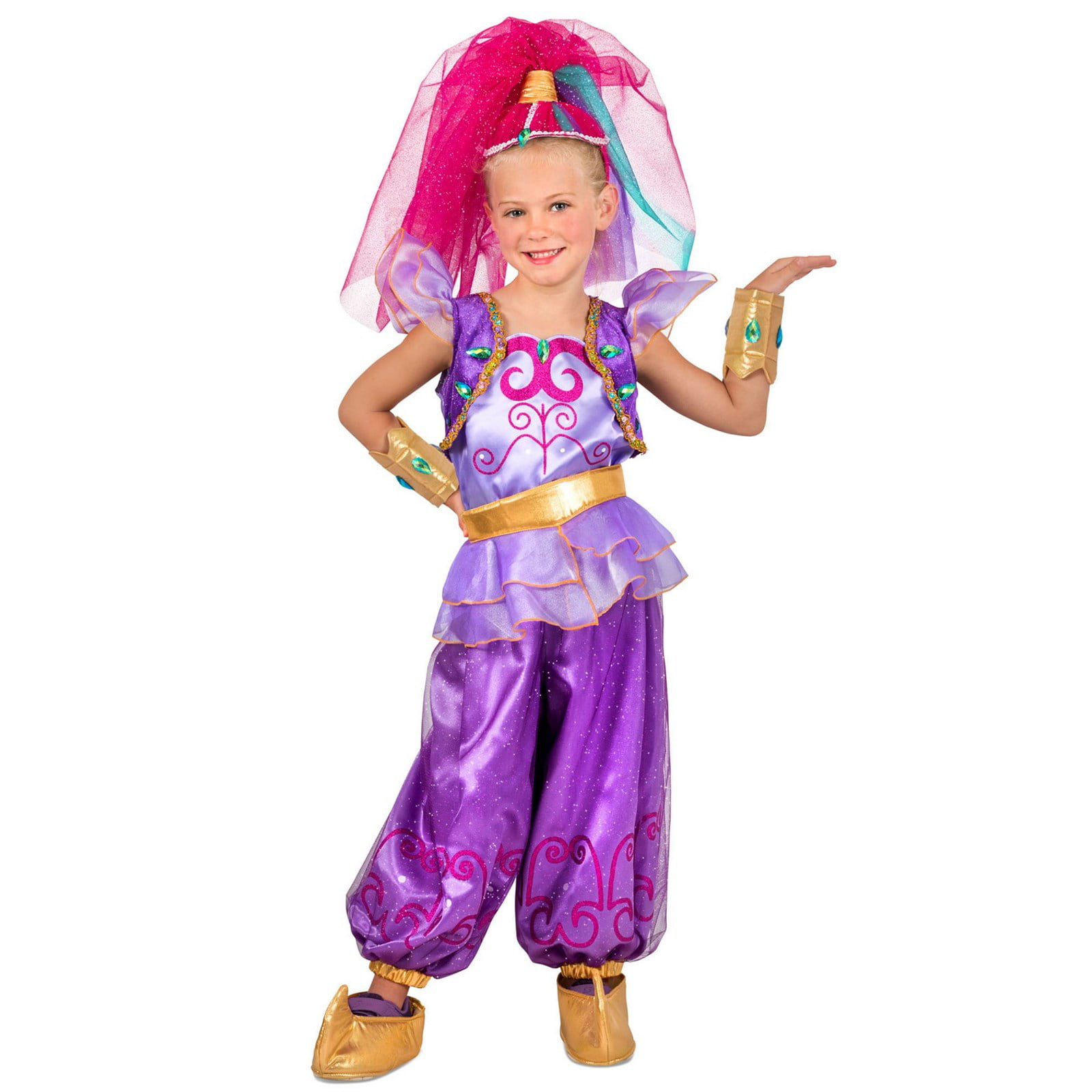 Halloween Shimmer & Shine: Girl's Shimmer Child Costume - Walmart.com