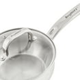 thumbnail image 5 of BergHOFF Belly Shape 18/10 Stainless Steel 8" Sauce Pan with Glass Lid, 3.2qt., 5 of 5
