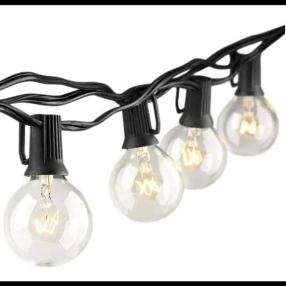 Guirnalda de 25 luces 7.5mts Impermeable luces 25pz