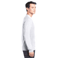 thumbnail image 5 of Gildan Men's DryBlend Long Sleeve T-Shirt, Everyday Comfort Casual Bulk Tee, Ash Color 2-Pack, 2XL, 5 of 5