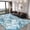 Blue, variant on Cozylore 5'x7' Area Rugs for Living Room Artistic Style Modern Rug Soft Low Pile Non Slip Carpet Machine Washable Indoor Rug for Bedroom Dining Room Office, Black