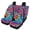 Colorful Heart-Shaped Paw Print Pattern, variant on FUIALDOLG Starry Sky Car Seat Covers Comfortable Driving Car Seat Covers Full Set Easy to Install Interior Seat Protectors Fit for Sedans Cars