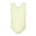 thumbnail image 2 of FOR U DESIGNS Axolotl Ice Cream One-Piece Swimwear for Kids Teens Girls 9-10 Years Old Breathable Sleeveless Swimwear Cute Yellow Gymnastics Leotard, 2 of 8
