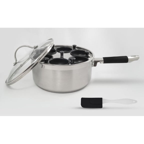 ExcelSteel 3-Piece Aluminum Non Stick Frypan Set with Heat Indicator Handles
