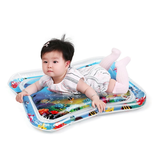 Inflatable Baby Water Mat Infant Tummy Time Playmat Toddler Fun