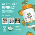 thumbnail image 5 of (3 pack) MaryRuth Organics Vitamin C Gummies for Kids Orange Flavor Vegan Immune Support 60 Count, 5 of 8