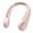 Pink, variant on Portable Neck-Hanging Fan, Hands-Free Bladeless Design, 5 Wind Speeds, 4000 mAh Battery Powered, Wearable Personal Fan, Rotatable, Rechargeable, Unisex Gift - Gray: Home & Kitchen