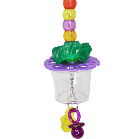 1634 Sippy Cup Small Bird Toy