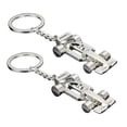 thumbnail image 4 of MERRYHAPY 2Pcs Racing Car Keychains Durable Metal Key Holder Stylish Key Pendant for Decoration, 4 of 8