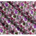 thumbnail image 3 of Soimoi Pink Cotton Poplin Fabric Tropical Leaves & Wild Animal Print Fabric by Yard 56 Inch Wide, 3 of 7