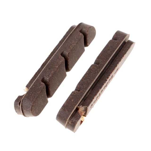 2 Unids Ligero De Fibra De Carbono Pastillas De Freno De Reemplazo s Pastillas De Freno Llantas Para Reparación De Bicicletas Baoblaze Insertos de pastillas de freno de ciclo