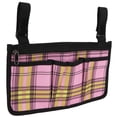 thumbnail image 1 of Bolsa de almacenamiento multibolsillos, bolsa lateral multibolsillos para silla de ruedas, bolsa organizadora para colgar en silla de ruedas, valor inmejorable Jadeshay A, 1 of 8