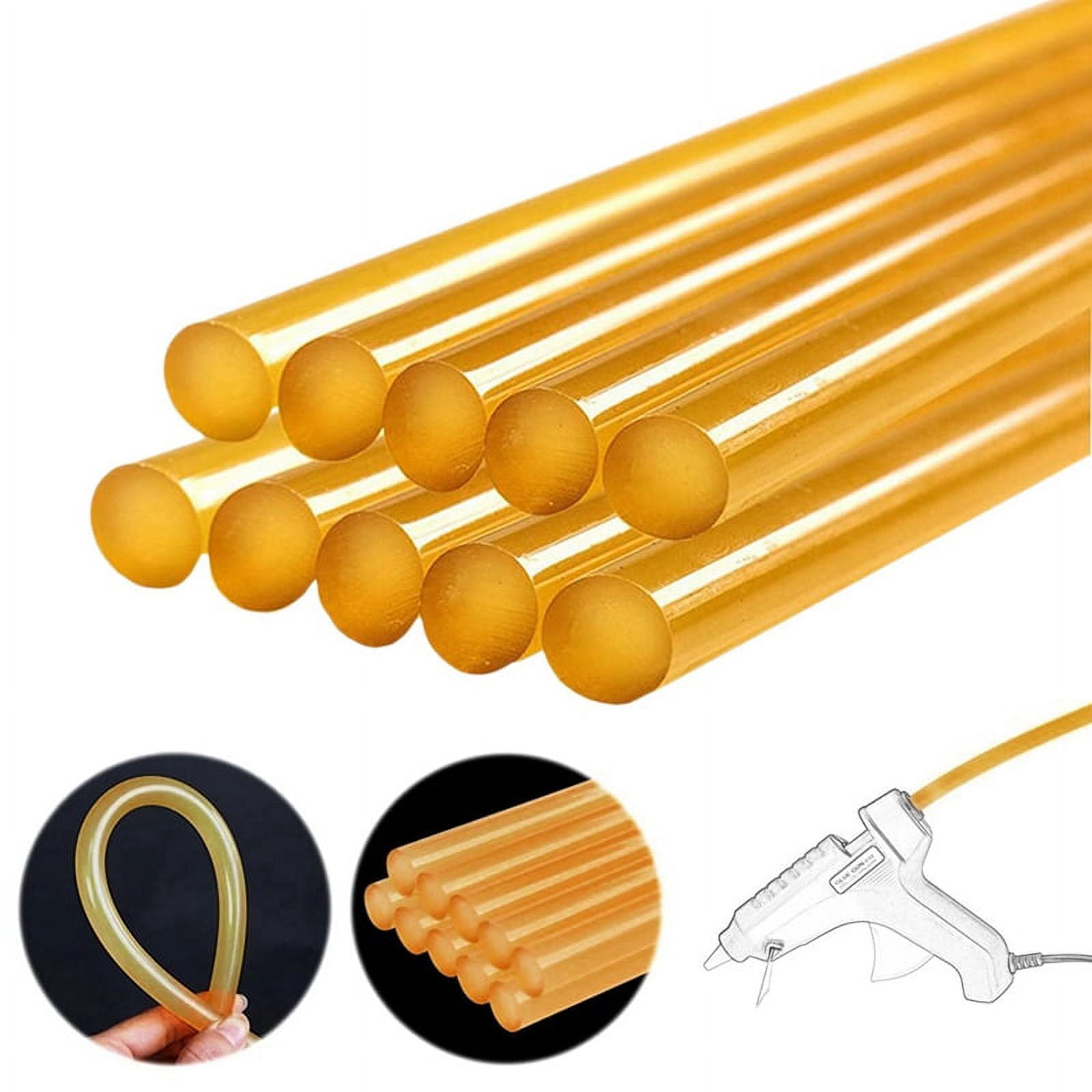 30X Dent Repair Glue Sticks Paintless Dent Repair Tool Glue Sticks for Hot Glue - Car Repair Dent Remover Tool Yellow