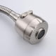 thumbnail image 5 of Grifo de cocina Grifo de fregadero de acero inoxidable 304 montado en la pared Grifo de fregadero giratorio 360 con manguera flexible (hy), 5 of 5