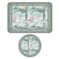thumbnail image 1 of CSChome Protection de Table en PVC Résistant à l'Eau et à la Chaleur Fleur Vintage, 1 of 7