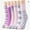 MIX2, variant on Fuzzy Socks for Women Gifts, Fluffy Cozy Plush Soft Slipper Socks for Fall Winter Christmas Warm Sleeping Home 6 Pairs
