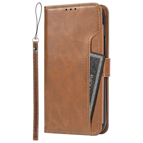 SaharaCase Folio Wallet Case for Apple iPhone 14 Pro Max Brown (CP00371)