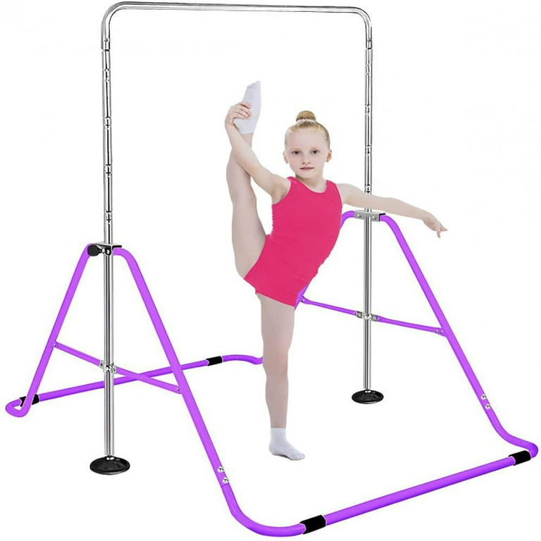 Gymnastique Horizontal Kip Bar Gymnastique Entraînement Monkey Bar Heavy  Duty Réglable 3 à 5 FT Junior Enfants et Adultes High Bar Climb Tower  Playground 