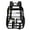 Black, variant on Clear Backpack, Blue Transparent Backpack, Clear Transparent Pvc Backpack, Stadium Approved See-Through Bag with Large Capacity, Event Festival Bag