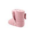 thumbnail image 4 of hirigin Baby Girls Snow Boots, Toddler Winter Warm Soft Sole Anti-Slip Bowknot Crib Shoes, 4 of 5