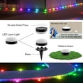 thumbnail image 3 of VIVIHEYDAY Outdoor Landscape Ground Lights, USB LED Garden Lawn Light with Stake, Smart RGB Eaves Lamp, 3 of 12
