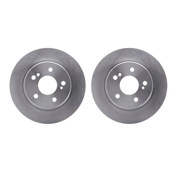Dynamic Friction Company Rear Brake Rotors 6002-63026
