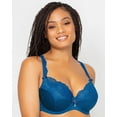 thumbnail image 5 of Tulip Lace Push Up Bra - Blue Sapphire - Final Sale!, 5 of 7