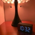 thumbnail image 2 of Alarm Clock, Radio, Bluetooth Wireless Speaker - Nightstand Large Display Clock - Black, 2 of 7