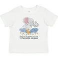 thumbnail image 3 of Inktastic My Great Grandma Loves Me to the Moon and Back Elephant Boys or Girls Baby T-Shirt, 3 of 5