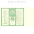 thumbnail image 2 of Goes 501 Common Blank Stock Certificate Size 8-1/2" x 15", Company Stock Certificate Laser or Ink Jet Compatiable (5 Pack), 2 of 3