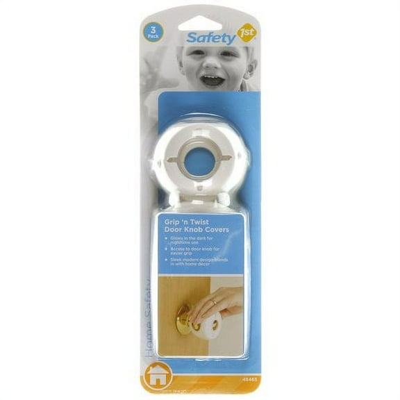 Safety 1st - Grip 'n Twist Door Knob Covers, 3 count