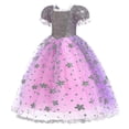 thumbnail image 3 of Vestido de princesa Rapunzel para niñas, vestidos morados elegantes, disfraz de carnaval elegante, vestidos de noche para graduación, vestidos de juego de rol de Halloween, 3 of 3