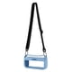 thumbnail image 3 of Altavoz cubierta de silicona estuche de altavoces portátil correa de hombro removible ligera para viajar con carcasa de mango suave Azul, 3 of 8