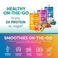 thumbnail image 4 of Designer Wellness Protein Smoothie, 12 Count, Super Fruits Variety, Real Fruit, 12g Protein, Low Carb, Zero Added Sugar, Gluten-Free, 4 of 6