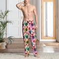 thumbnail image 6 of Lsque Snails Print Men's Pajama Pants, Lounge Pant - Comfortable Home Wear,Elastic Waistband, Stylish Design-Medium, 6 of 9