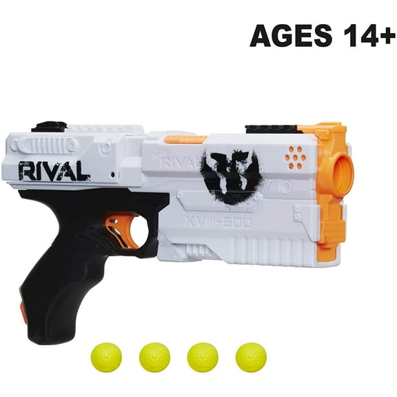 Nerf Rival Kronos XVIII 500 Spring-Action Blaster | White