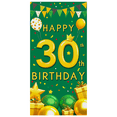 thumbnail image 5 of Green Backdrop Happy 30th Birthday Banner with Balloons Party Decorations Props for Birthday Party Celebrations Photography Background Decor, 5 of 7