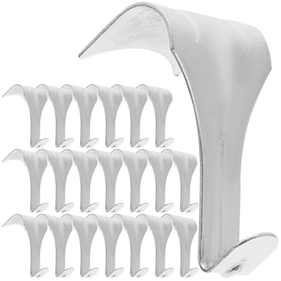 20pcs Picture Rail Hooks for Hanging, Rail Molding Hooks, Picture Hanging Tool Supplies for Wall Decor