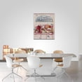thumbnail image 2 of Kitchen Wall Art Rustic Country Kitchen Flower Butterfly Pictures Wall Decor Simply Blessed Canvas Print Painting Framed Modern Home Artwork Decorations 16"x20", 2 of 6